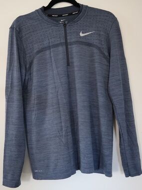 Nike Golf Dri-fit quarter zip pullover shirt sz Medium
